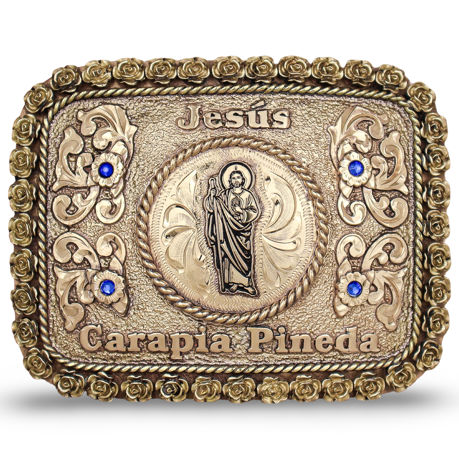 Hebilla Rosal de Oro