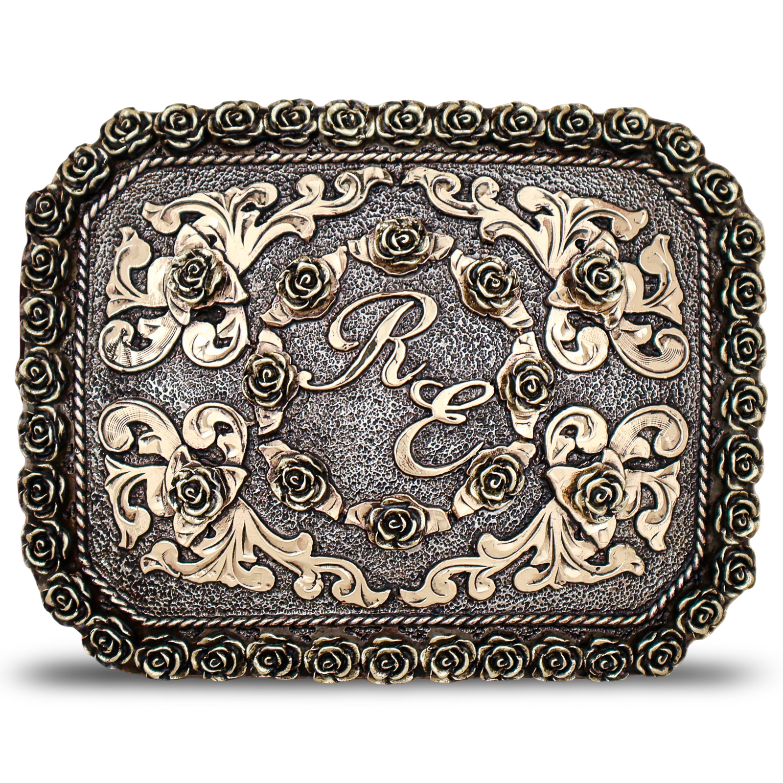 Hebilla Rosa del Rancho